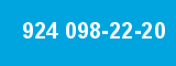 924 098-22-20